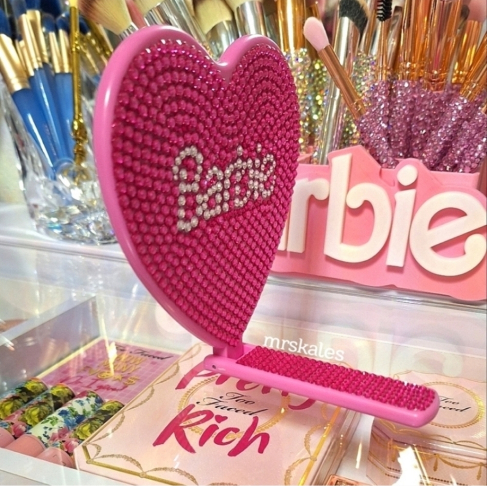 Barbie Rhinestone Hand Mirror - Picture 13 of 16
